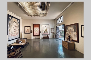 Sunset in the mountains