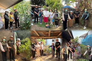 Sunset in the mountains